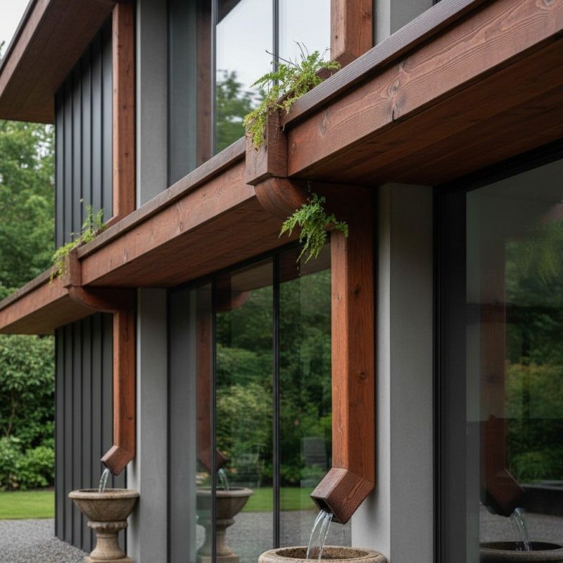 Wood Gutter Replacement